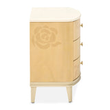 Camellia Field Caramel Nightstand