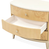 Camellia Field Caramel Nightstand