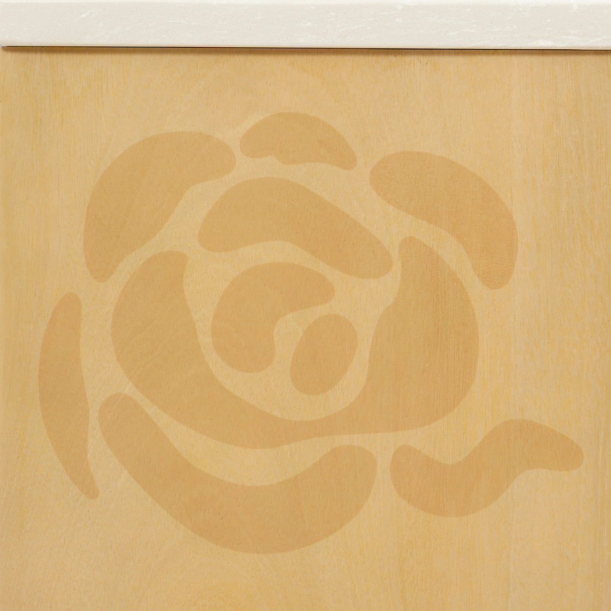 Camellia Field Caramel Nightstand