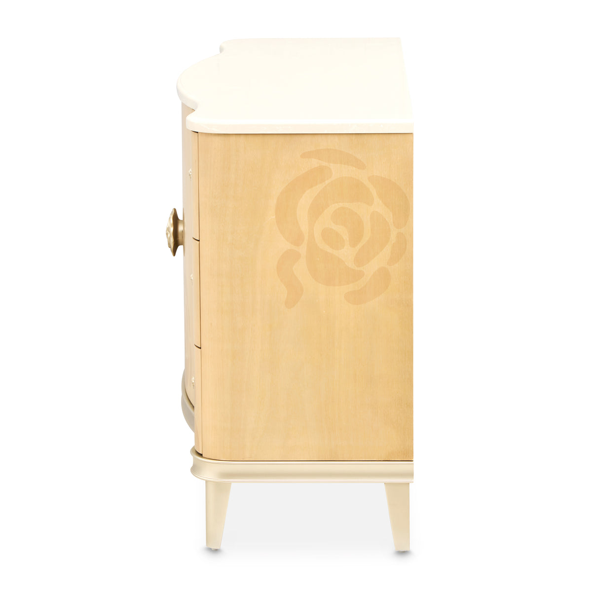 Camellia Field Caramel Dresser