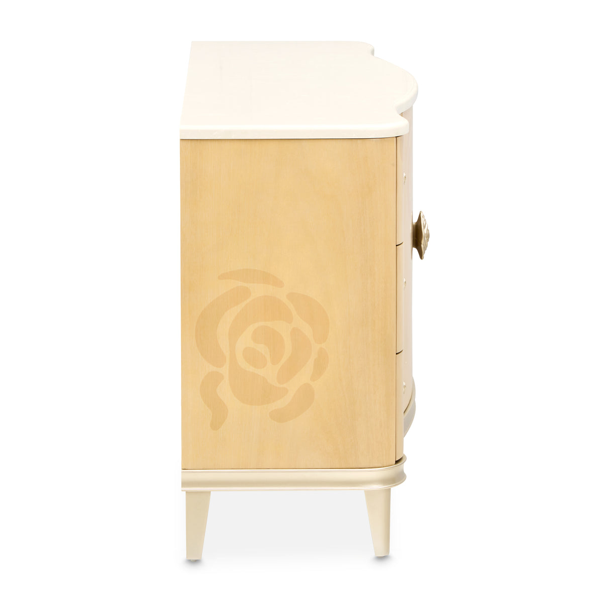 Camellia Field Caramel Dresser