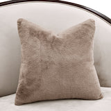 Camellia Field Warm Pecan/Porcini Asymmetrical Velvet Sofa