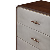 Houston Walnut Dresser with Mirror