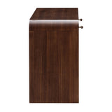 Houston Walnut Vanity Table with Mirror & Chair