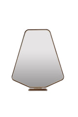 Houston Walnut Vanity Table with Mirror & Chair