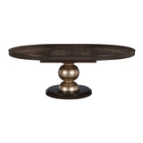 West Kensington Medium Espresso Oval Dining Table