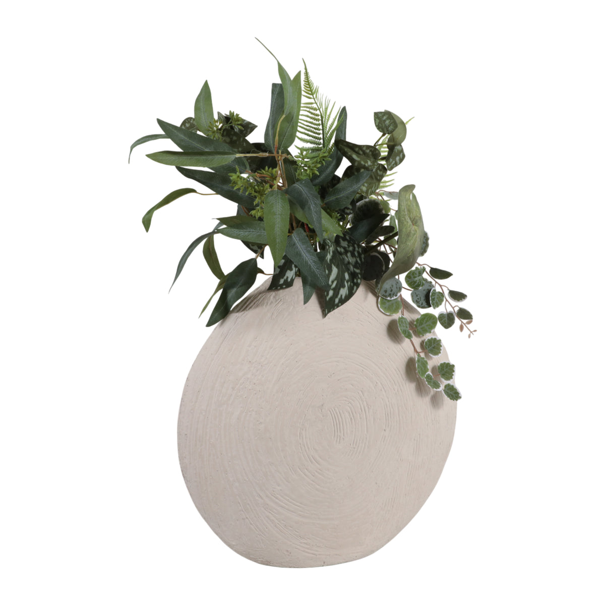 Erwinholm White/Ivory Large Vase