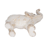 Wilmar White Small Elephant Figurine