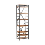 Thomas Road Brown/Black Bookshelf