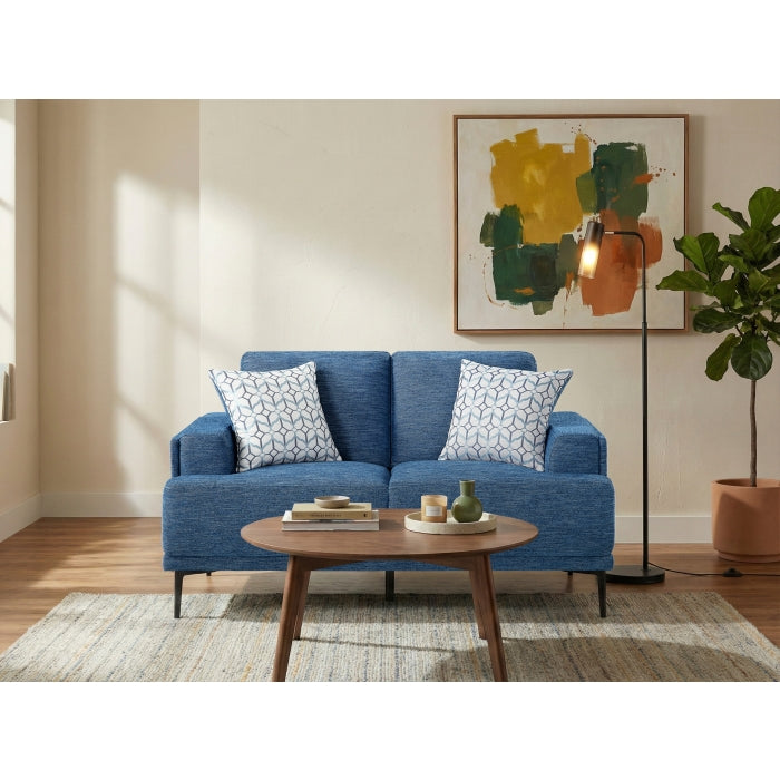 Stride Blue Loveseat