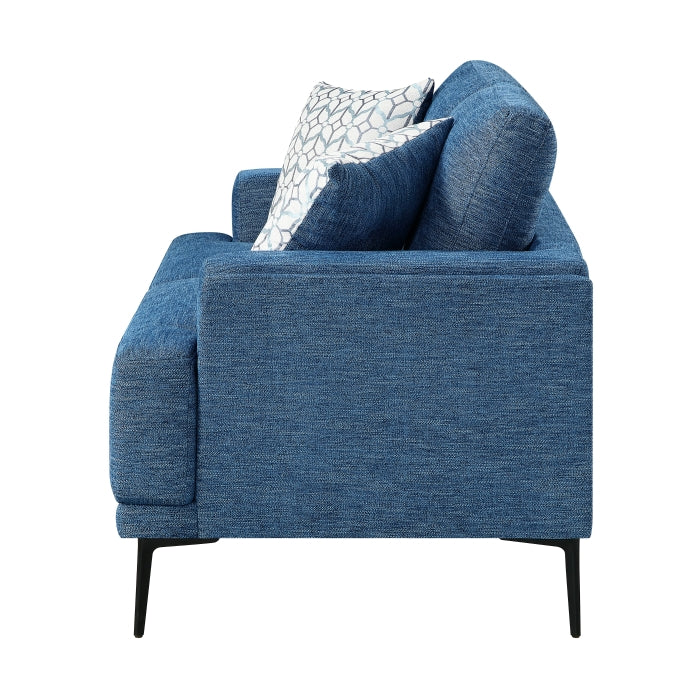 Stride Blue Loveseat