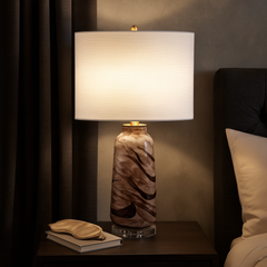 Dixonfield Brown Lamp