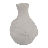 Daulton Ivory Embossed Italia Paper Mache Vase