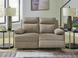 Tarrant Mocha Reclining Loveseat