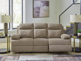 Tarrant Mocha Reclining Sofa with Drop Down Table (Online Special Price)