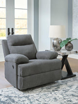 Tarrant Charcoal Recliner