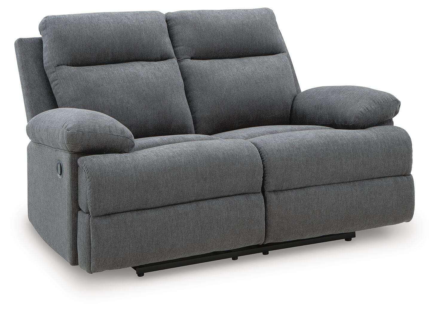 Tarrant Charcoal Reclining Loveseat