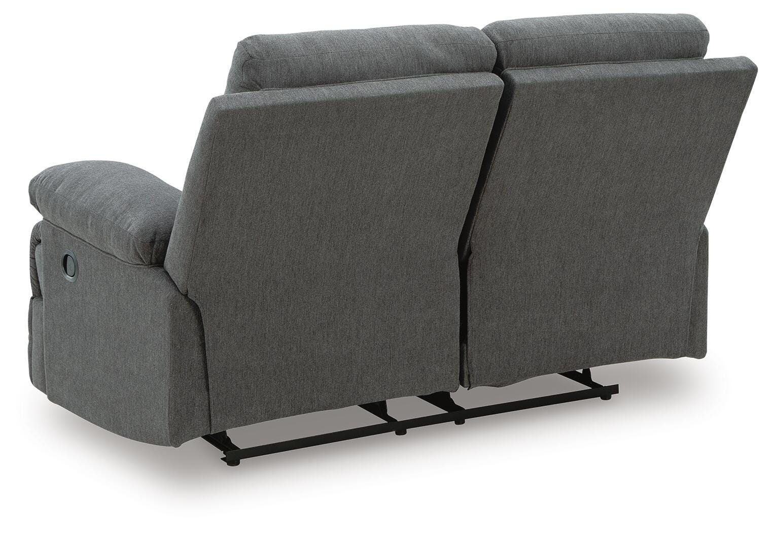 Tarrant Charcoal Reclining Loveseat