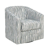 Seabrook Beige Swivel Chair