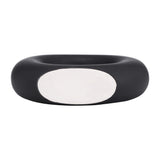 Calville Black Ceramic Donut Vase