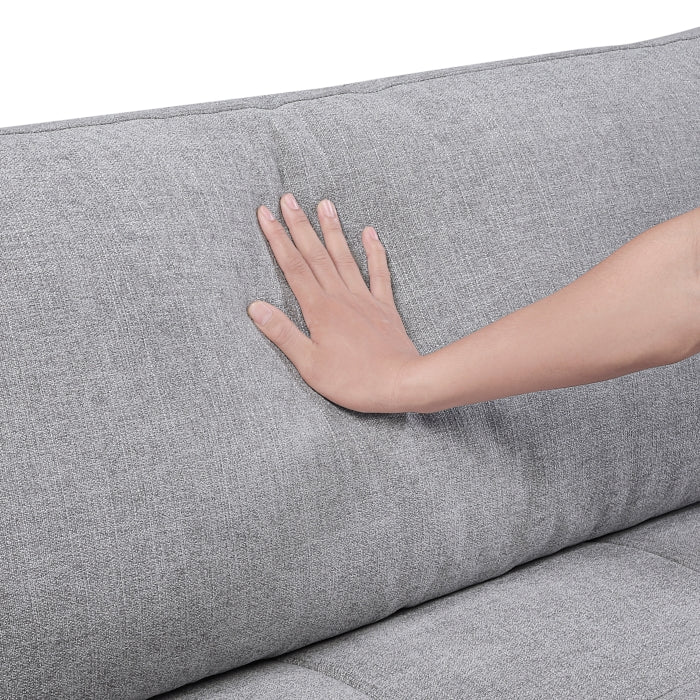 Tidal Gray Corner Seat