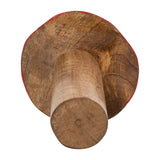 Cedar Stock Red Wood Toadstool Mushroom