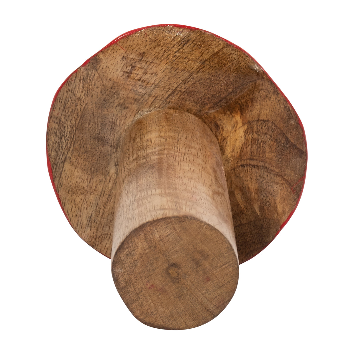 Cedar Stock Red Wood Toadstool Mushroom