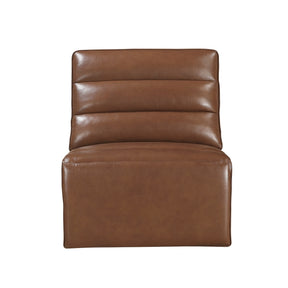 Yukon Brown Armless Chair