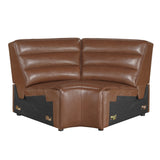 Yukon Brown Corner Seat