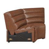 Yukon Brown Corner Seat