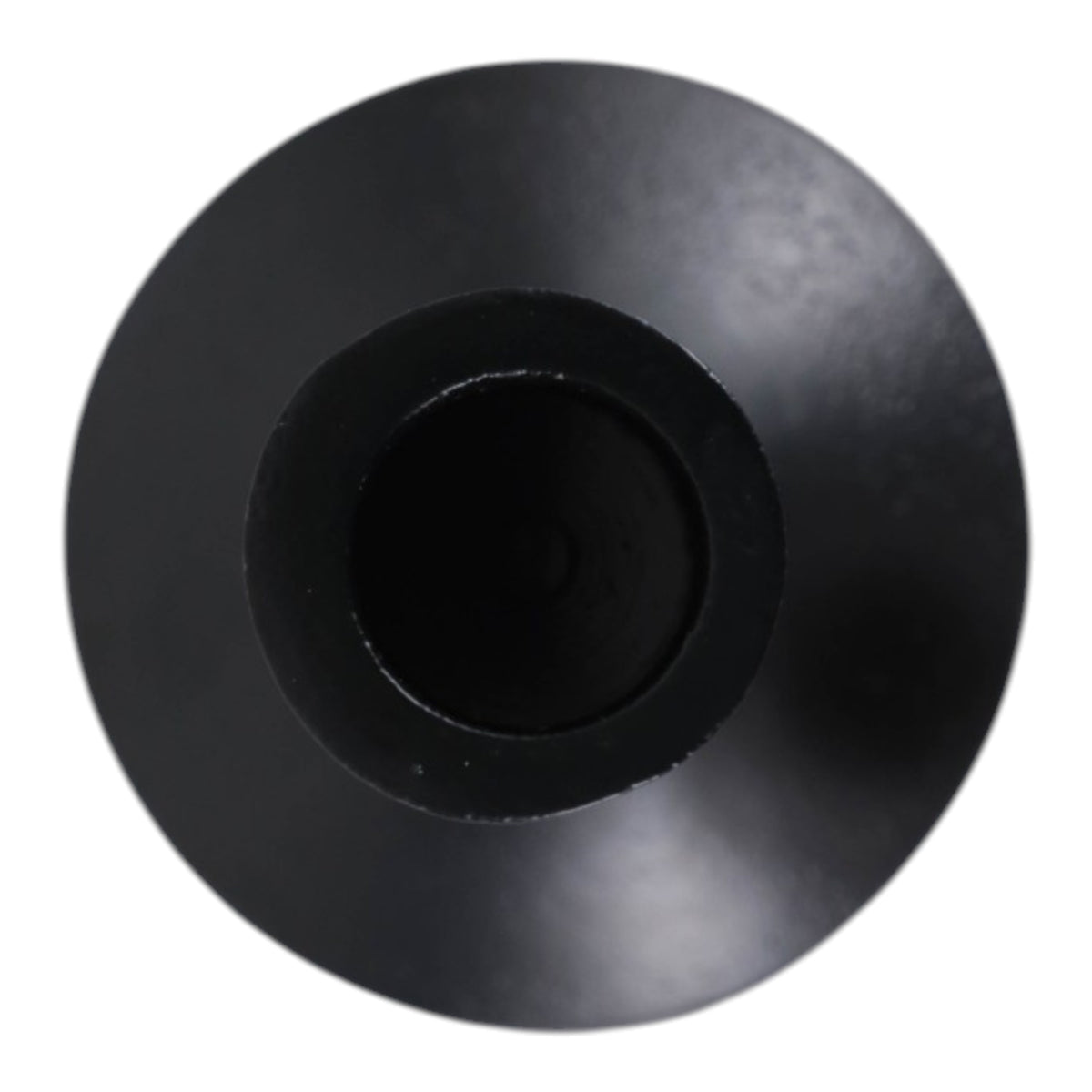 Waukena Black Large Twisted Taper Holder