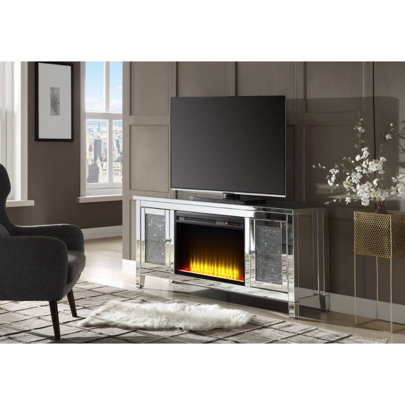 Noralie Tv Stand W/Fireplace - Ornate Home