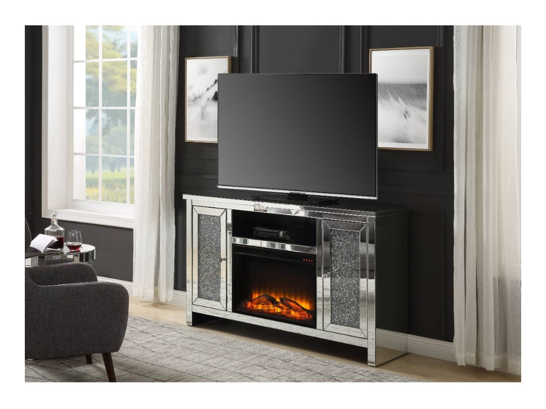 Noralie Tv Stand W/Fireplace - Ornate Home