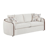 Loom White Sofa