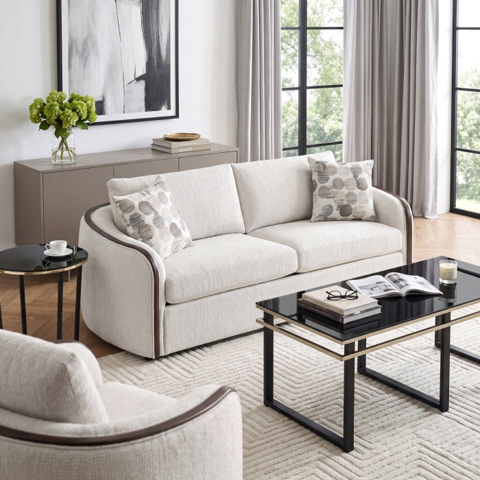 Loom White Sofa