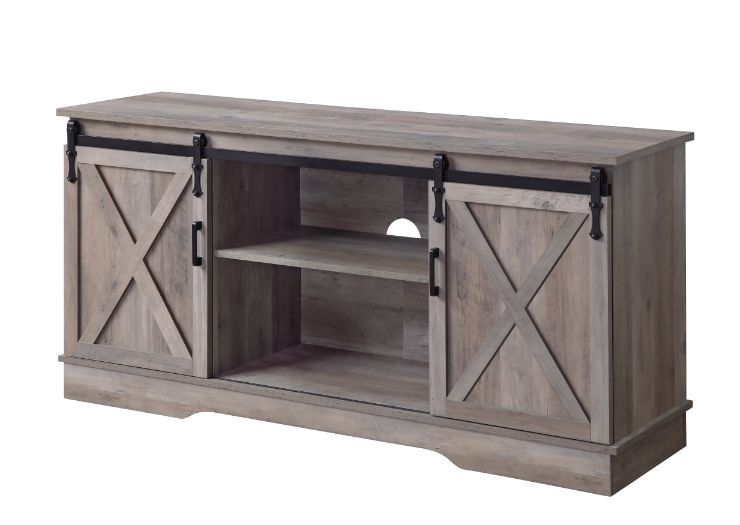 Bennet Gray TV Stand - Ornate Home