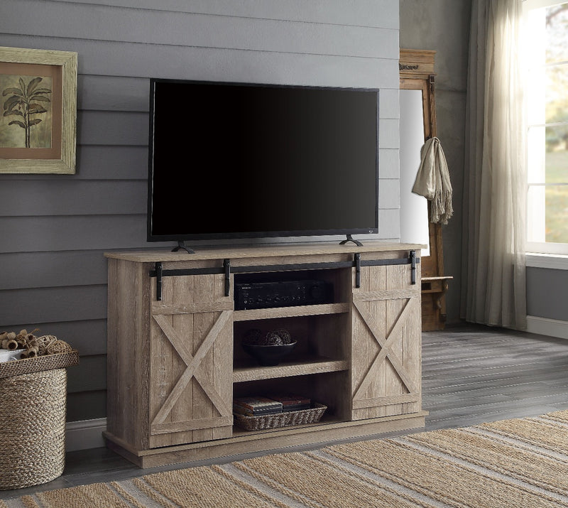 Bellona Oak TV Stand - Ornate Home