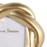 Diamond Bar Gold Twisted Photo Frame
