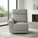 Celestia Beige Power Left Side Reclining Chair With Power Headrest And Charging Ports