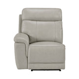Celestia Black Power Left Side Reclining Chair With Power Headrest And Charging Ports