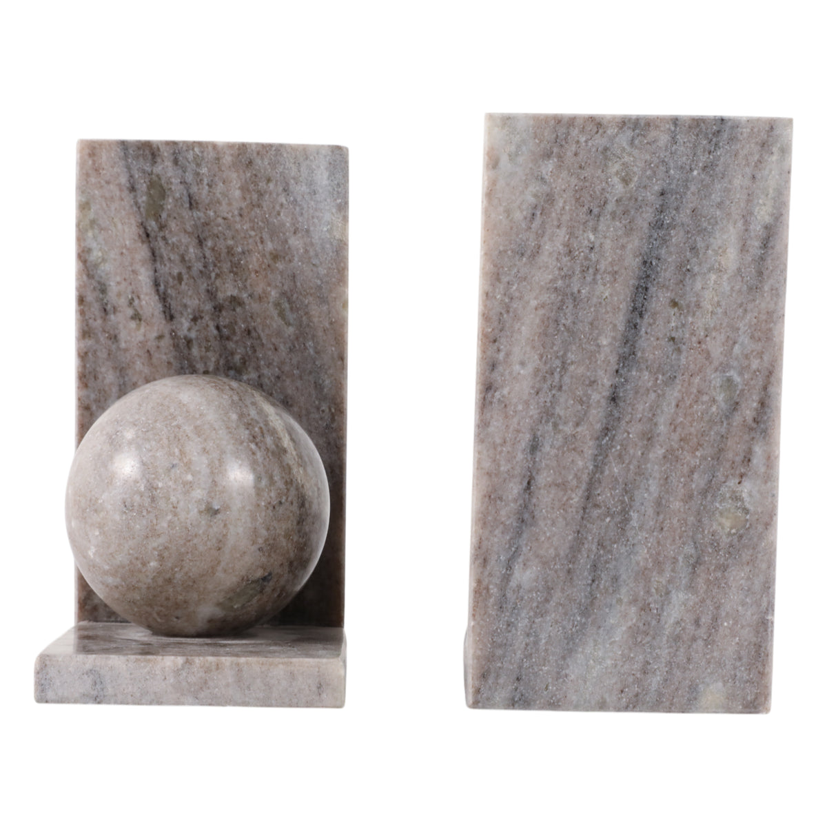 Elmo Tan Morchana Ball on Base Bookends (Set of 2)