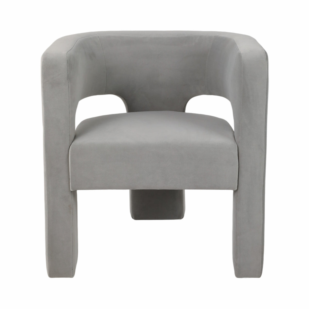 Carnadero Gray Round Back Chair