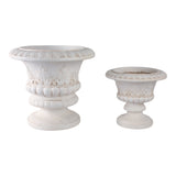 Flemmingoak Ivory Planters (Set of 2)