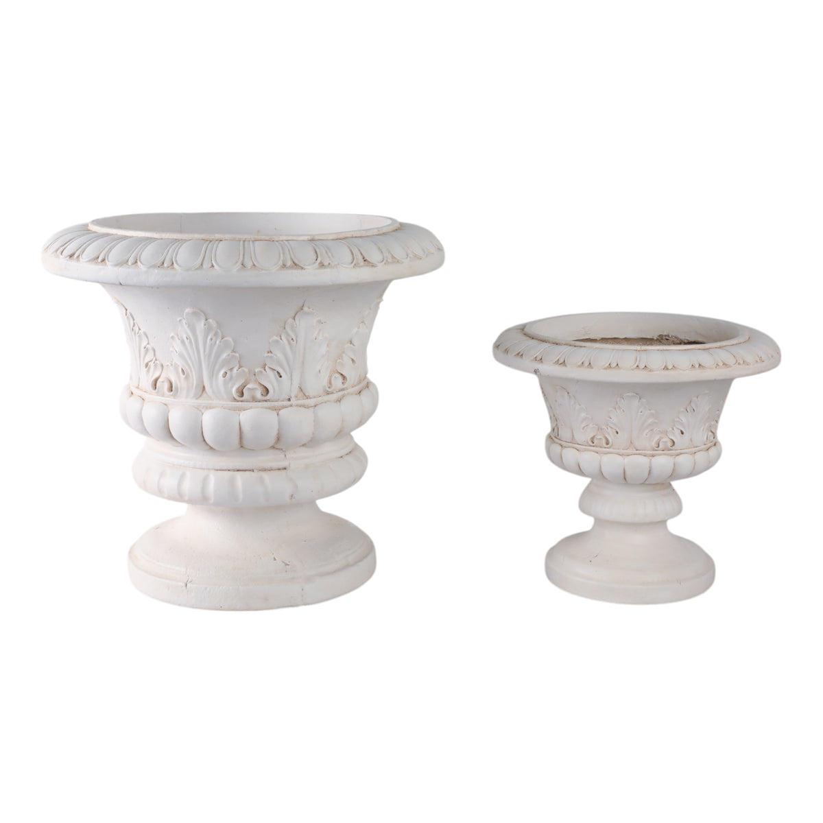Flemmingoak Ivory Planters (Set of 2)
