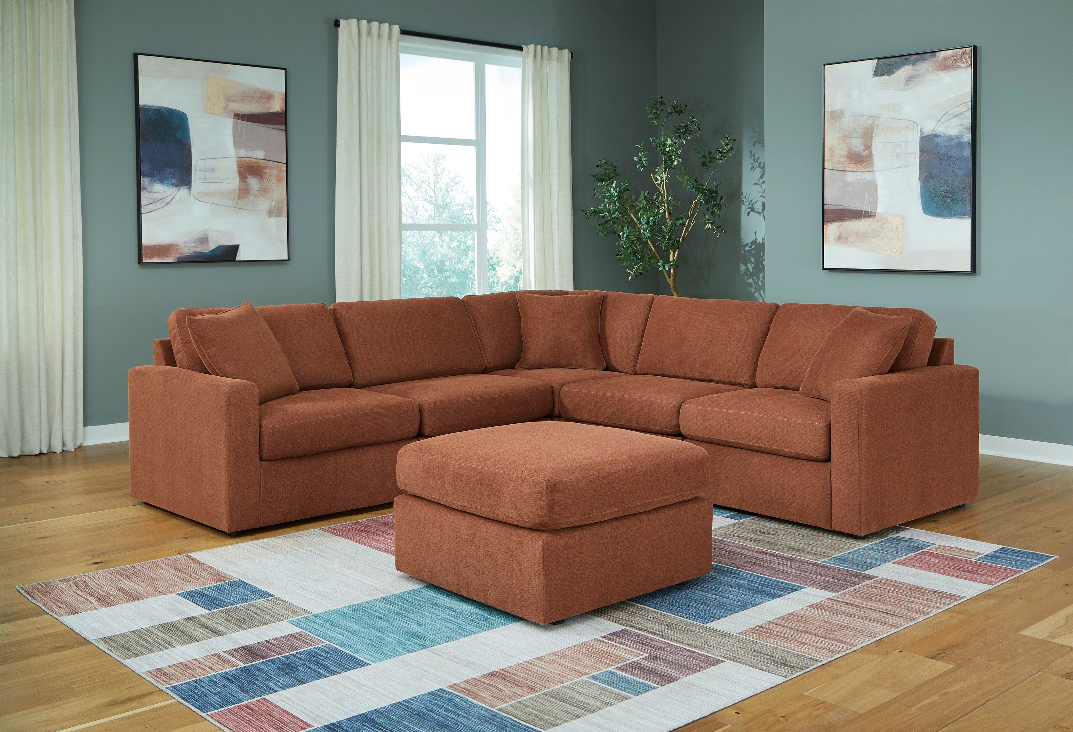 Modmax Spice 5-Piece Symmetrical Sectional - Ornate Home