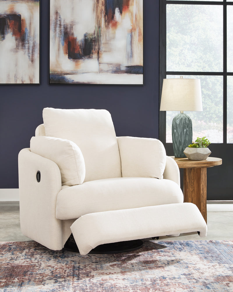 Modmax Oyster Swivel Glider Recliner - Ornate Home