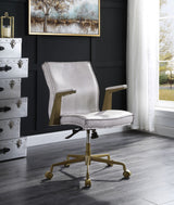 Attica Vintage White Office Chair