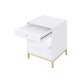 Ottey White/Gold Cabinet