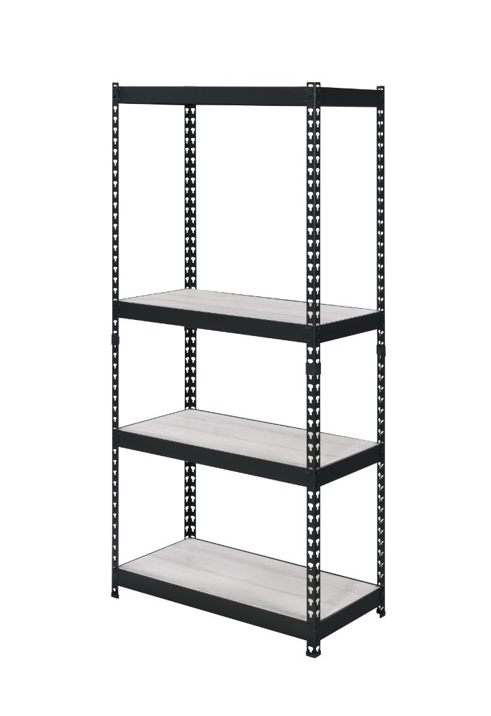 Decmus Natural/Black Bookshelf (71" H)