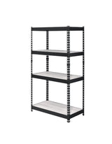 Decmus Natural/Black Bookshelf (60" H)